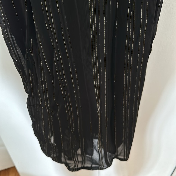 BNWT Smash and Tess Iskra Showstopper Metallic Stripe Dress - Picture 5 of 12